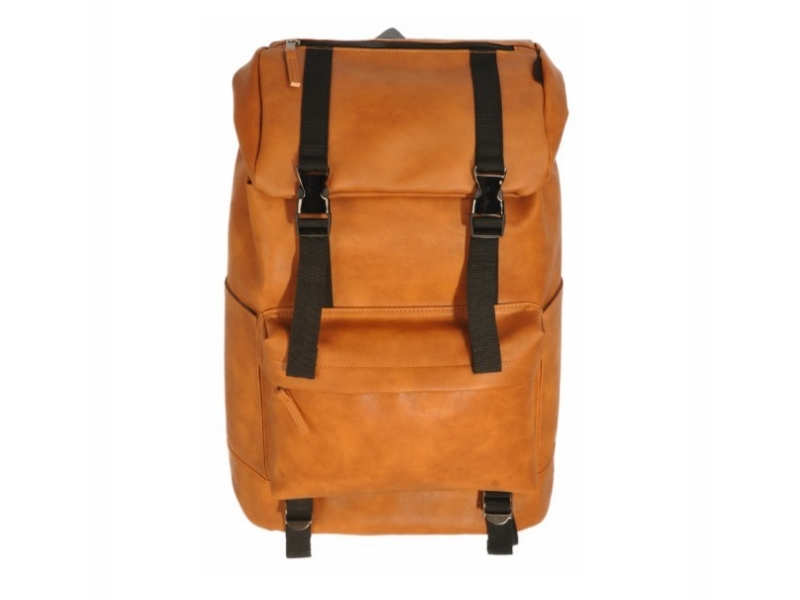 Leather Laptop Backpack 1