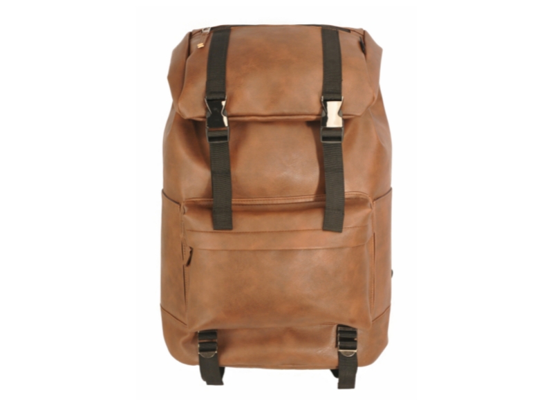 Leather Laptop Backpack 2