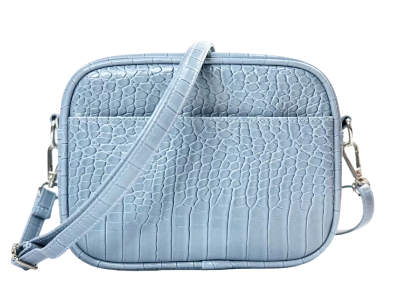 Crocodile Cross Body Bag PK-22060 - blue