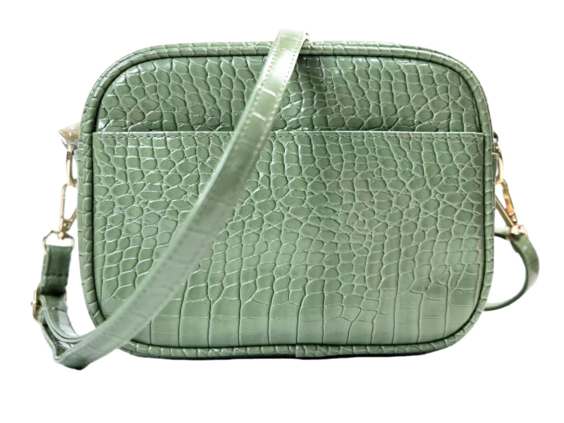 Crocodile Cross Body Bag - Green PK-22060 - polyking